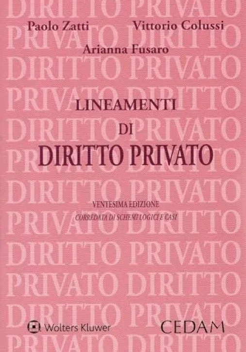 Immagine 0 di Lineamenti Di Diritto Privato 20ed