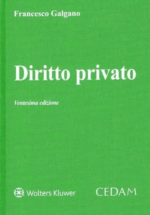 Immagine 0 di Diritto Privato 20ed.