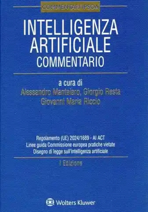 Immagine 0 di Intelligenza Artificiale - Commentario