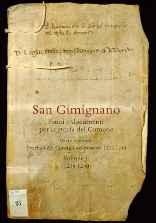 Immagine 0 di San Gimignano - Fonti E Docume