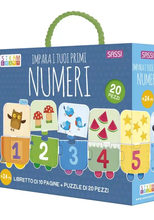 Immagine 0 di Impara I Tuoi Primi Numeri. Ediz. A Colori. Con Puzzle