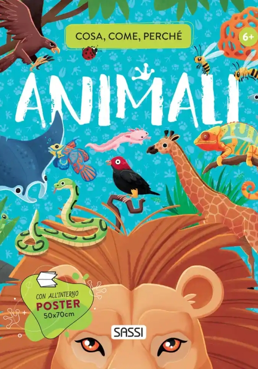 Immagine 0 di Animali. Cosa, Come, Perch?. Ediz. A Colori. Con Poster