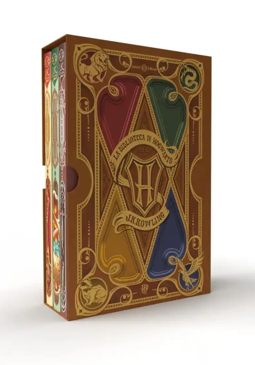 Immagine 0 di Biblioteca Di Hogwarts Ed Arch Apolar. Cofanetto (la)