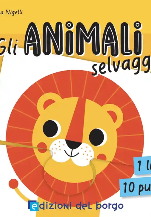Immagine 0 di Animali Selvaggi. Primi Puzzle. Ediz. A Colori. Con 10 Puzzle (gli)