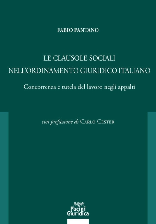 Immagine 0 di Clausole Sociali Nell'ord.giur