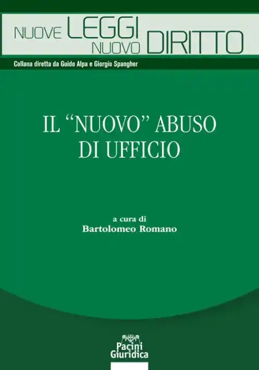 Immagine 0 di Nuovo Abuso D'ufficio