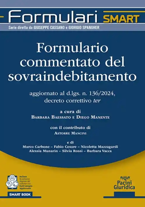 Immagine 0 di Formulario Commentato Sovraindebitamento