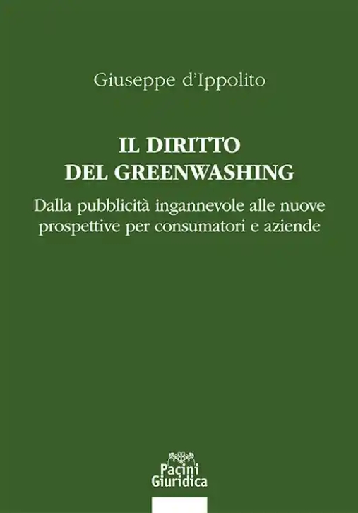 Immagine 0 di Diritto Del Greenwashing