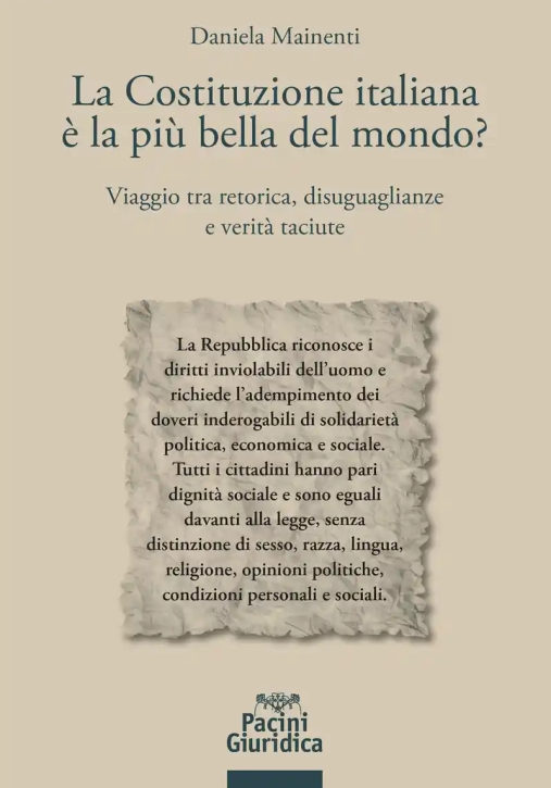 Immagine 0 di Costituzione Italiana E' La Piu' Bella Del Mondo