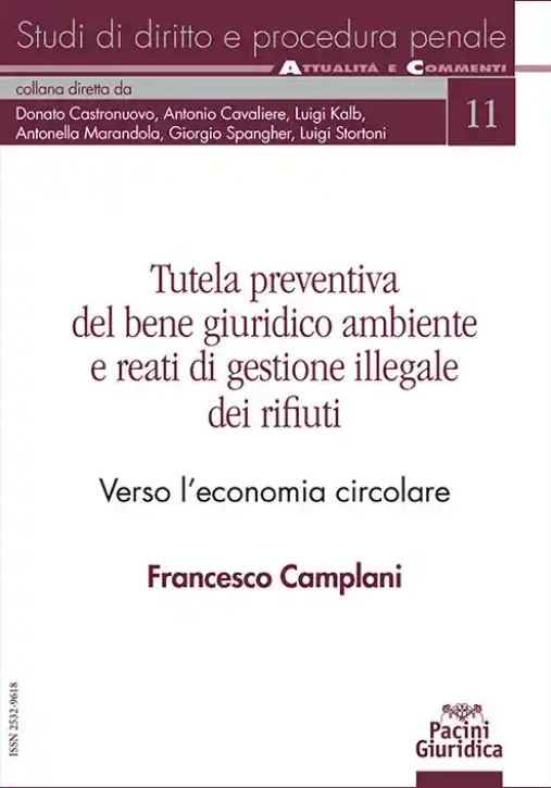 Immagine 0 di Tutela Preventiva Del Bene Giuridico
