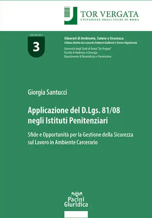 Immagine 0 di Applicazione D.lgs 8108 Istit.penitenz.