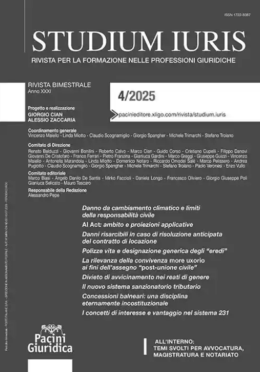Immagine 0 di Studium Iuris 4-2025
