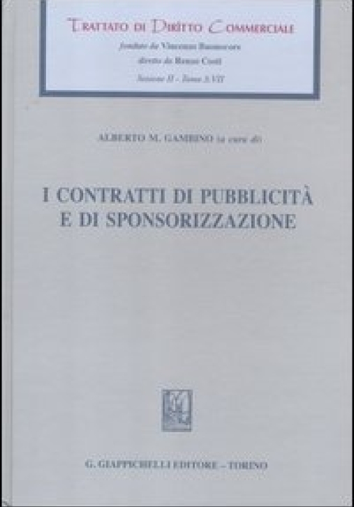 Immagine 0 di Contratti Pubblicita' E Sponsorizzazione