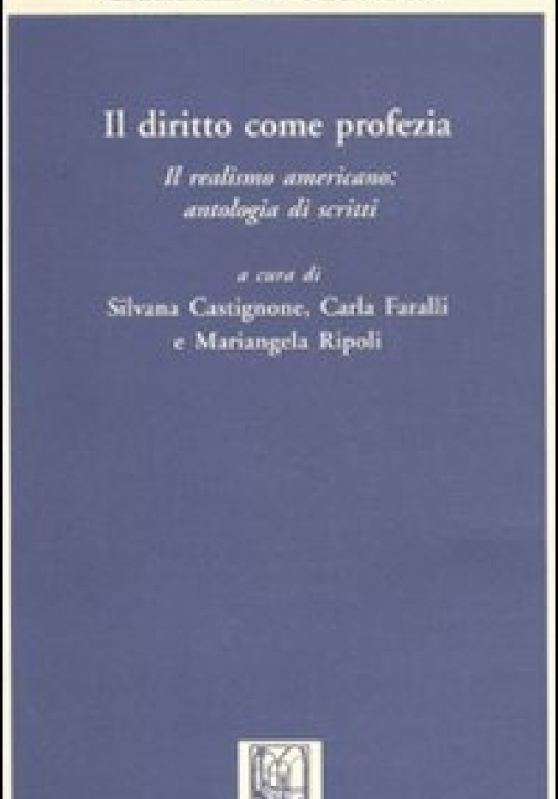 Immagine 0 di Diritto Come Profezia