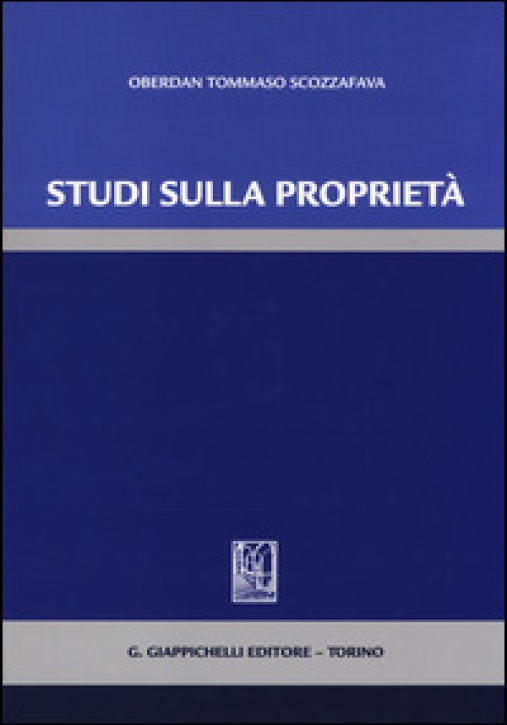 Immagine 0 di Studi Sulla Proprieta'