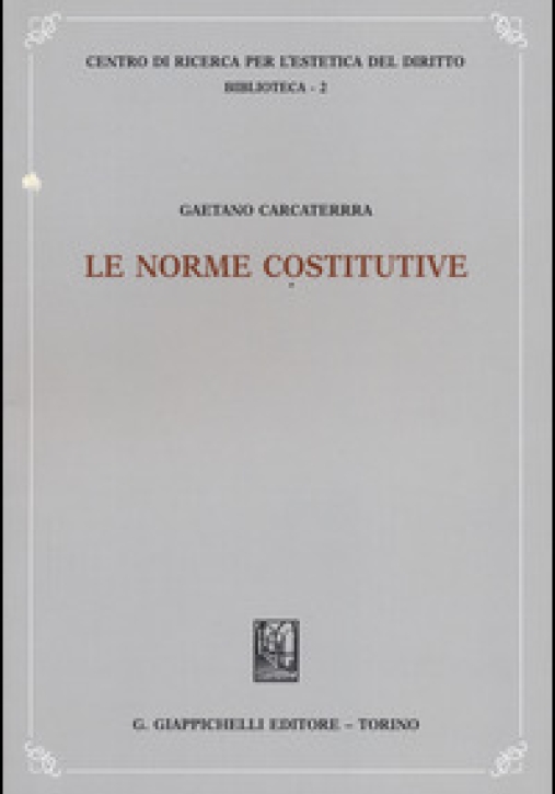 Immagine 0 di Norme Costitutive
