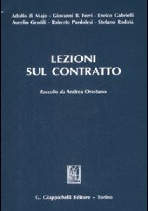 Immagine 0 di Lezioni Sul Contratto