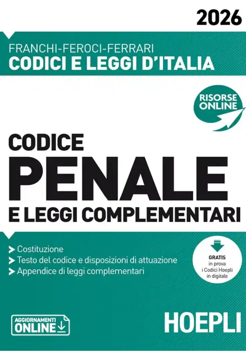 Immagine 0 di Codice Penale 2026 Leggi Compl.
