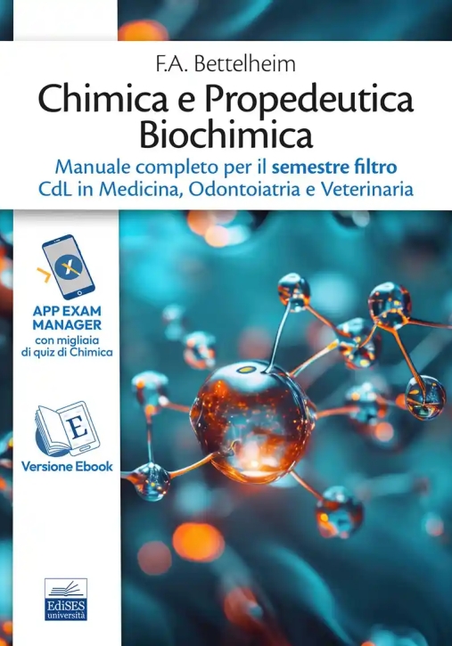 Immagine 0 di Chimica E Propedeutica Biochimica Manuale Completo