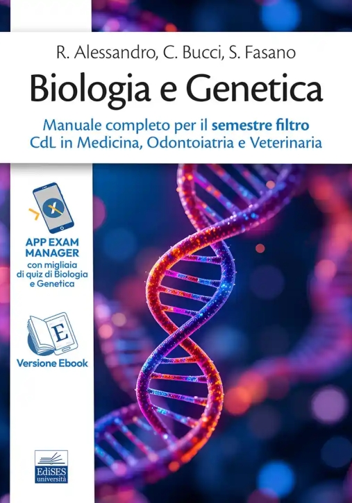 Immagine 0 di Biologia E Genetica Manuale Complesto Per Semestre Filtro