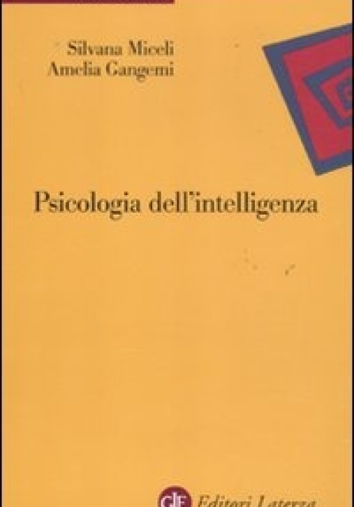 Immagine 0 di Psicologia Dell'intelligenza