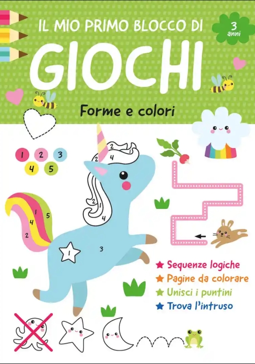 Immagine 0 di Il Mio Primo Blocco Di Giochi. Forme E Colori. Ediz. A Colori