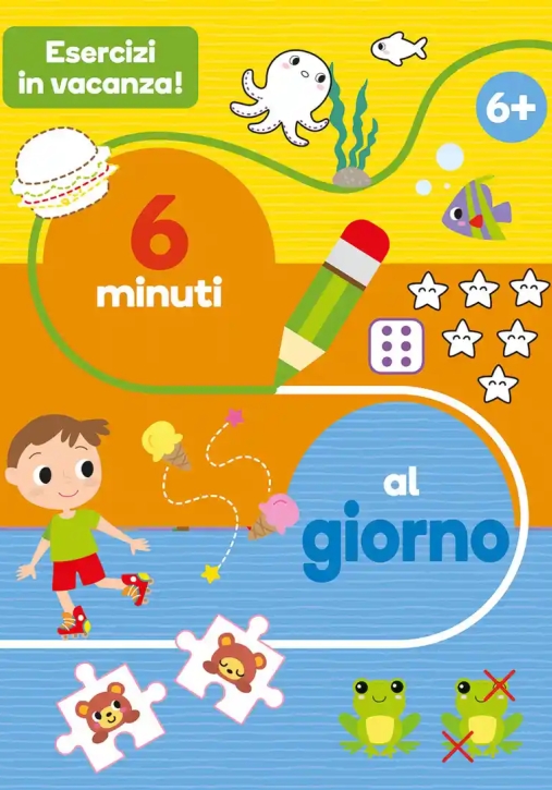 Immagine 0 di Esercizi In Vacanza! 6 Minuti Al Giorno. Ediz. A Colori