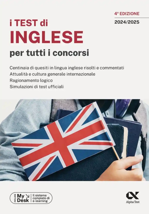 Immagine 0 di Test Di Inglese Per Tutti I Concorsi. Ediz. Mydesk. Con Contenuto Digitale Per Download E Accesso On Line (i)