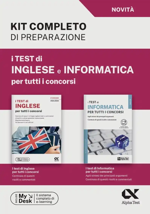 Immagine 0 di Test Di Inglese E Informatica Per Tutti I Concorsi. Kit Completo Di Preparazione. Ediz. Mydesk. Con Contenuto Digitale Per Downl