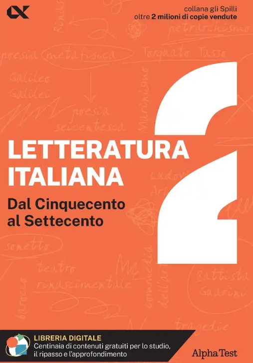 Immagine 0 di Letteratura Italiana. Con Estensioni Online. Vol. 2: Dal Cinquecento Al Settecento