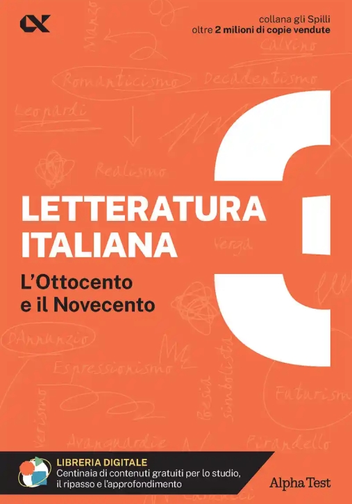 Immagine 0 di Letteratura Italiana. Con Estensioni Online. Vol. 3: Ottocento E Novecento