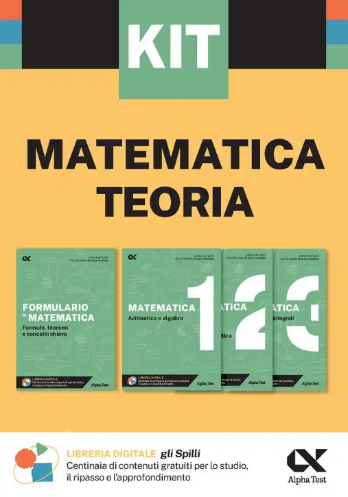 Immagine 0 di Matematica Teoria. Kit Spilli