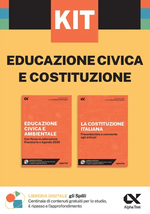 Immagine 0 di Educazione Civica & Costituzione. Kit Spilli