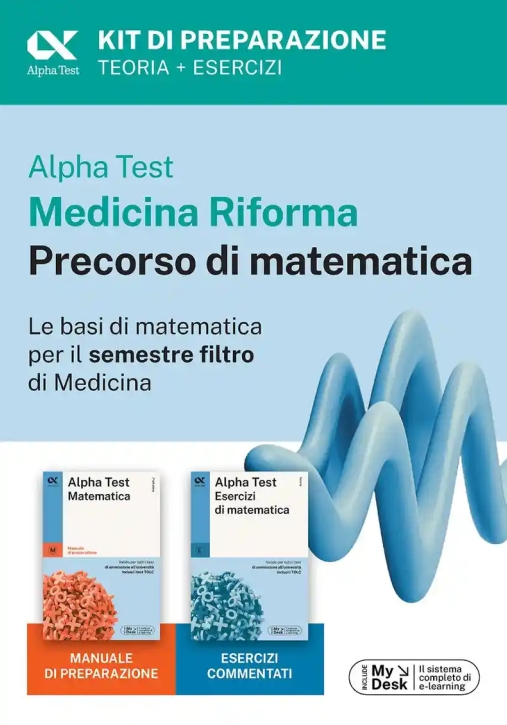 Immagine 0 di Medicina Riforma - Matematica - Kit 2v Di Preparazione