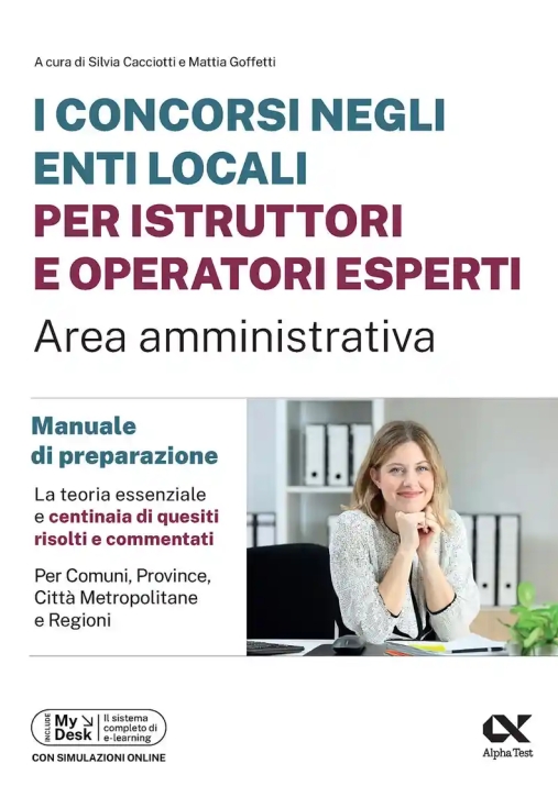 Immagine 0 di Test Per Impiegato Comunale. Manuale Di Preparazione (i)