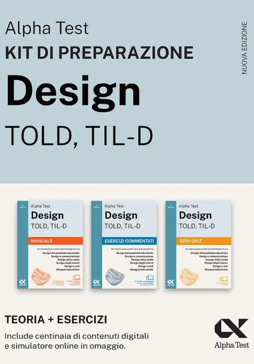Immagine 0 di Alpha Test. Design. Kit Di Preparazione