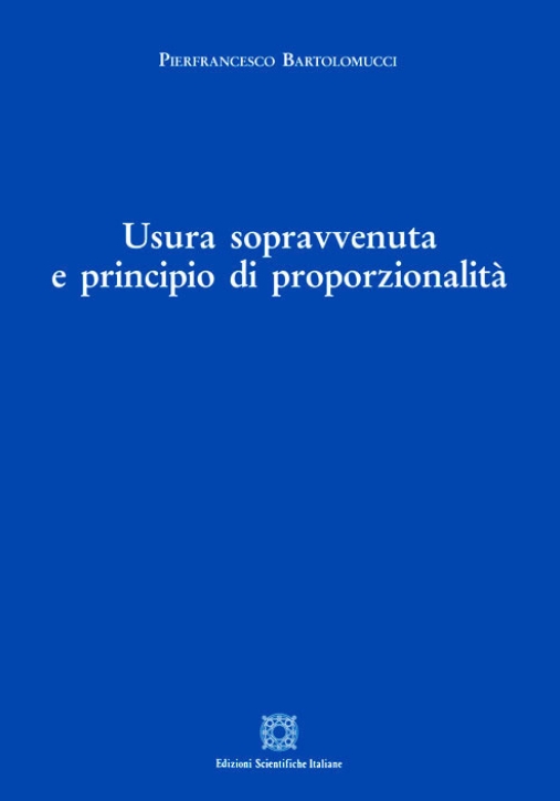 Immagine 0 di Usura Sopravvenuta Princ.