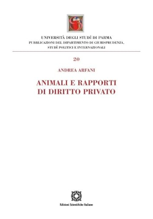 Immagine 0 di Animali Rapporti Diritto Priva