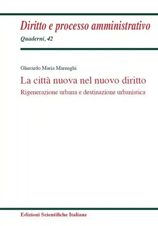 Immagine 0 di Citta' Nuova Nel Nuovo Diritto