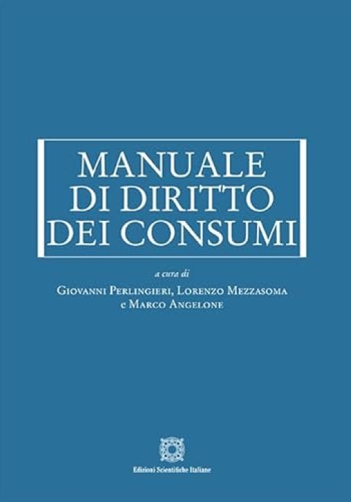 Immagine 0 di Manuale Diritto Consumi