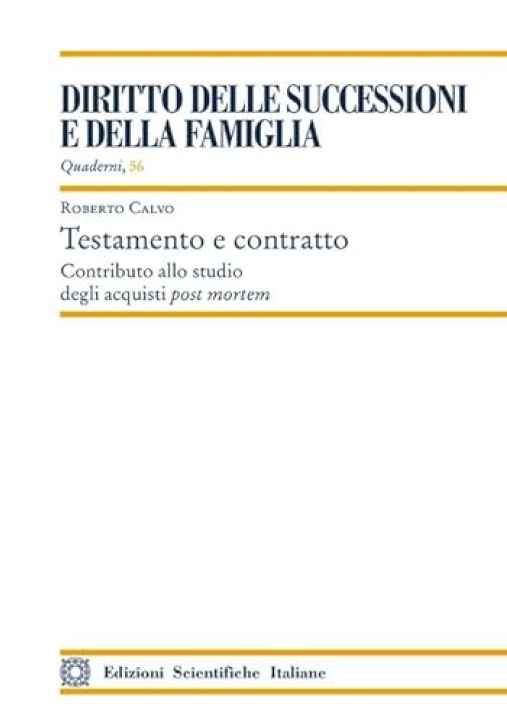 Immagine 0 di Testamento E Contratto
