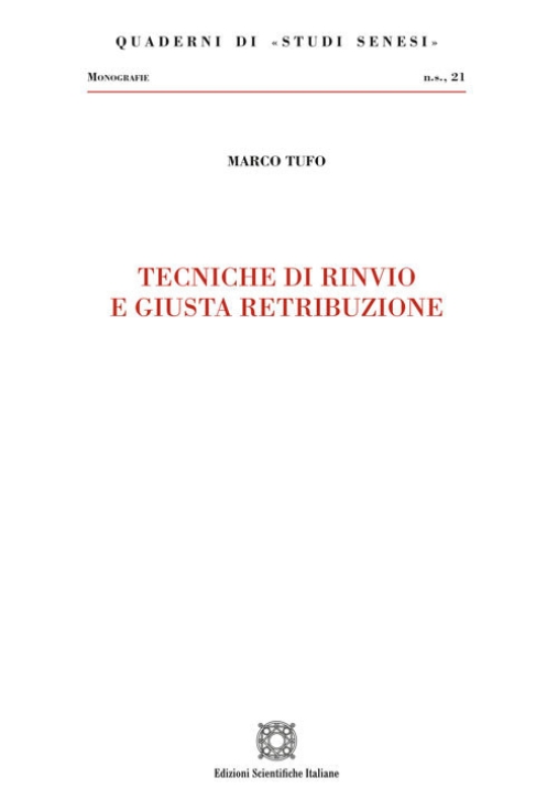 Immagine 0 di Tecniche Di Rinvio E Giusta Re