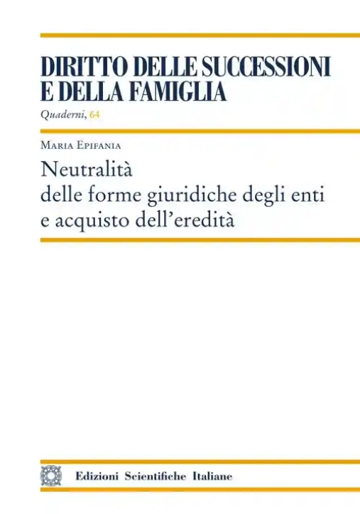 Immagine 0 di Neutralita' Forme Giuridiche