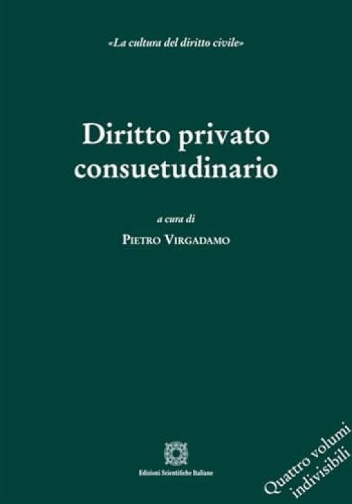 Immagine 0 di Diritto Privato Consuetudinari