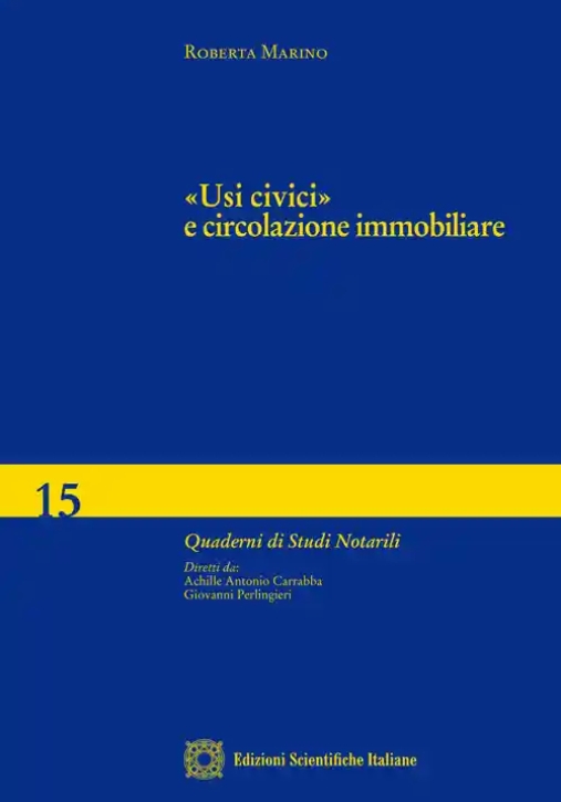 Immagine 0 di Usi Civici Circolazione Immobi
