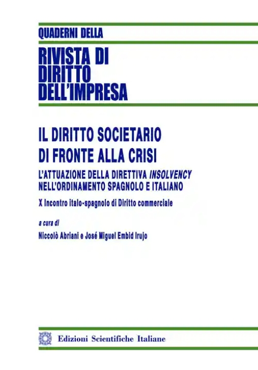 Immagine 0 di Diritto Societario Di Fronte A