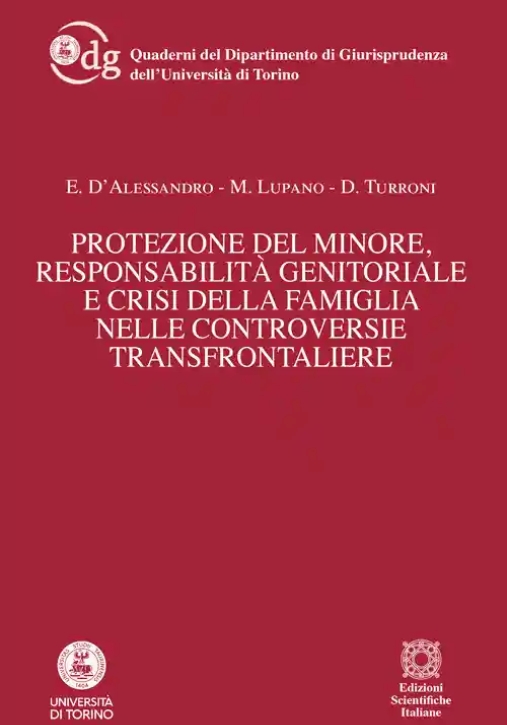 Immagine 0 di Protezione Del Minore Responsa