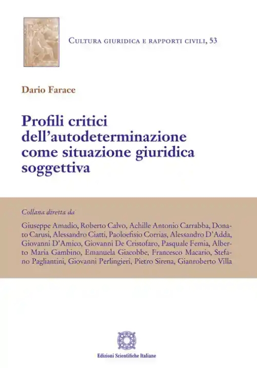 Immagine 0 di Profili Critici Autoderminazio