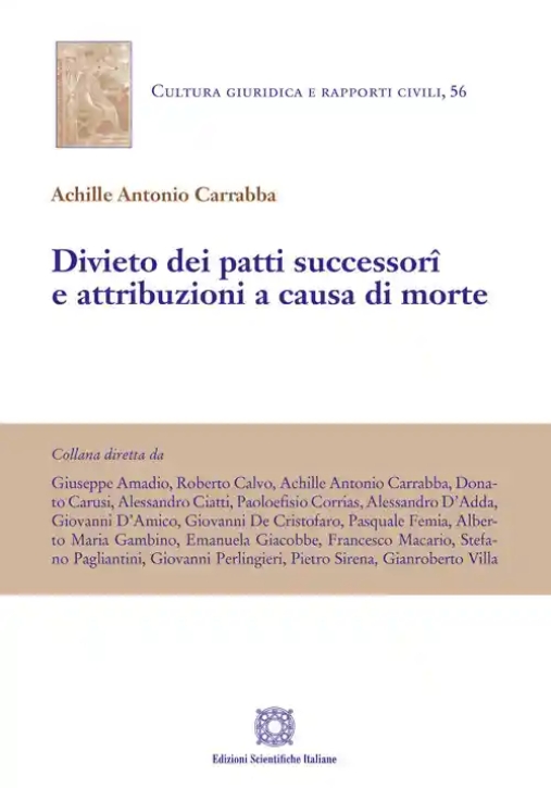 Immagine 0 di Divieto Dei Patti Successori A