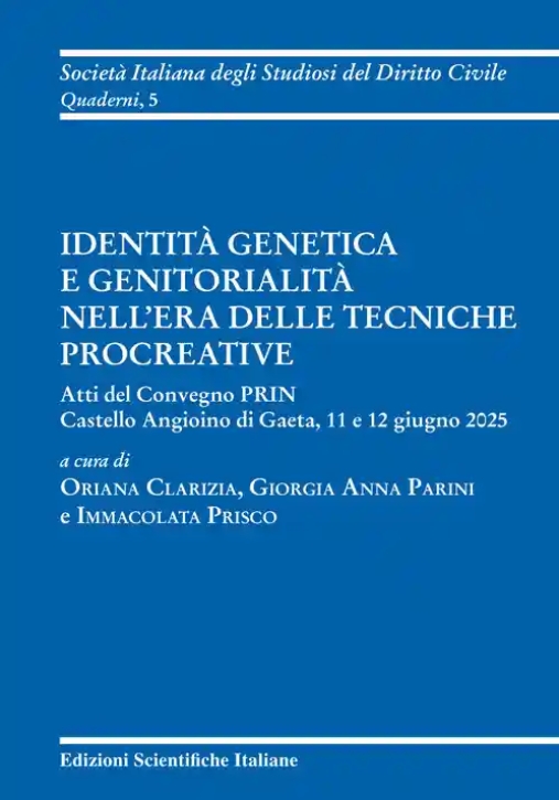 Immagine 0 di Identita' Genetica Genitoriali